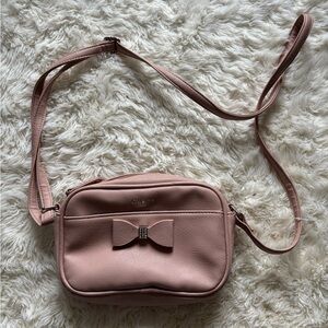 Guess Blush Crossbody Bag with Bow Detail